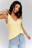 FS Clearance Front and Back Deep V-Neck Tank Top