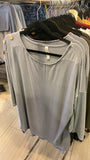 Long sleeve button top