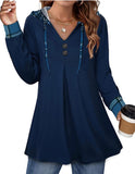 Mansion Auntie Sport Hoodie Tunic Blue Plaid Teal $99
