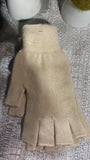 fingerless Cashmere Gloves