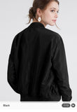 Light Multi Pocket Windbreaker Bomber Jacket