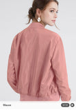Light Multi Pocket Windbreaker Bomber Jacket