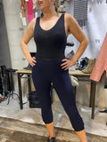 Light & Lovely Capri Navy W/ Buttons