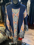 Scandi Poncho - one size