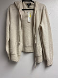 Cream Cashmere Zipper jacket