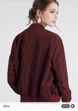 Light Multi Pocket Windbreaker Bomber Jacket