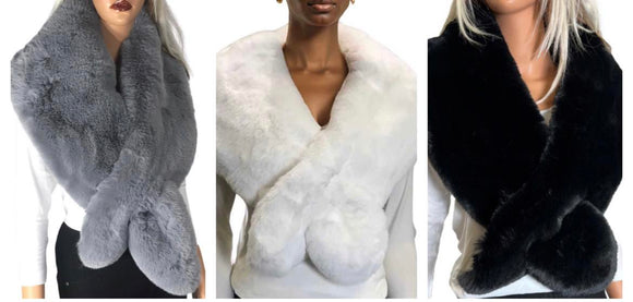 Faux Fur Scarves