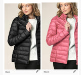 Packable Down Jacket with Removable Hoodie