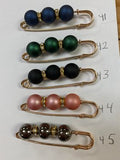 Fancy Safety Pins Cardigan Clips Group 3