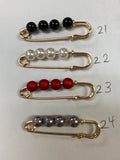 Fancy Safety Pins Cardigan Clips Group 3