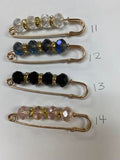 Fancy Safety Pins Cardigan Clips Group 3