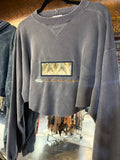 Vintage custom cut sweatshirts one size