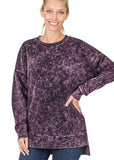 Mineral wash extra light sweatshirt $69