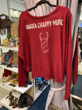 Special edition DC music waffle crop top