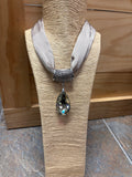 Scarf pendant necklace $39