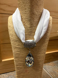 Scarf pendant necklace $39