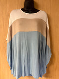 Dinkle Donk dolman top snag in back m/lrg $20