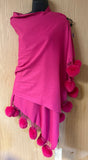 Silk cashmere and cotton wrap from London $129