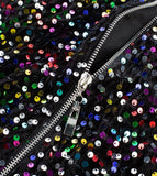 Sequin jacket fully lined