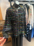 Sequin jacket fully lined