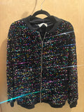 Sequin jacket fully lined