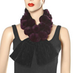 Free Rabbit Fur Scarf with qualifying purchase