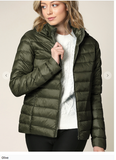 Packable Down Jacket with Removable Hoodie