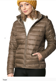 Packable Down Jacket with Removable Hoodie