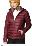 Packable Down Jacket with Removable Hoodie