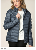Packable Down Jacket with Removable Hoodie