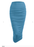 Ruched Basic Skirt -Group 1