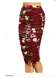 Ruched Basic Skirt -Group 1