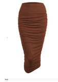 Ruched Basic Skirt -Group 1