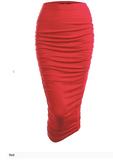 Ruched Basic Skirt -Group 2