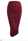 Ruched Basic Skirt -Group 2