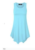 sleeveless comfy Tunic Tank