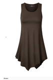 sleeveless comfy Tunic Tank