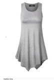 sleeveless comfy Tunic Tank