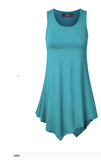 sleeveless comfy Tunic Tank