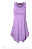 sleeveless comfy Tunic Tank