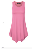 sleeveless comfy Tunic Tank