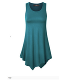 sleeveless comfy Tunic Tank