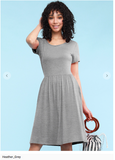 Spring Premium Pocket Dress