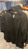 Long sleeve button top