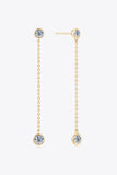 Adored Moissanite Chain Earrings