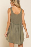 DS Perfect Flowy Fit Thermal Knit Paneled Tank Top
