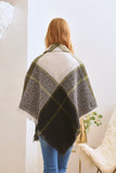 DS DIANA XL PATTERN CHECKER SCARF IO