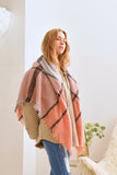 DS DIANA XL PATTERN CHECKER SCARF IO