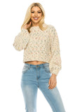 DS Crop multicolor Sweater IO