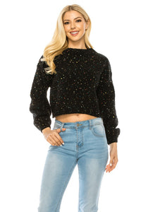 DS Crop multicolor Sweater IO